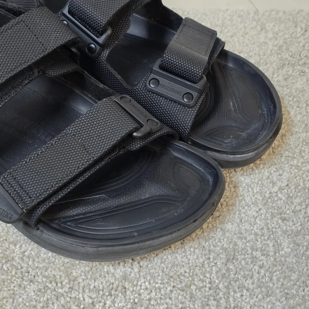 Birkenstock Tatacoa Strap Sandal Unisex Sz Men's 9 / Womens 11 Futura Black‎ EUC